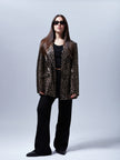 BLAZER PAILETTE LEOPARDATO